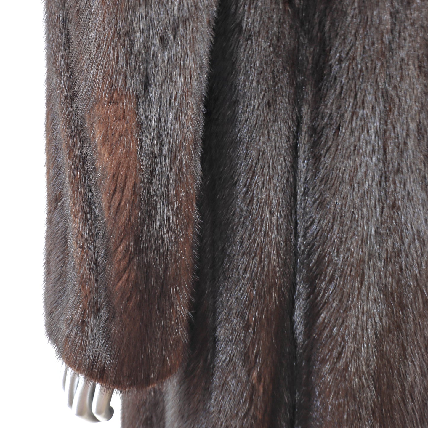 Brown Mink Coat- Size M