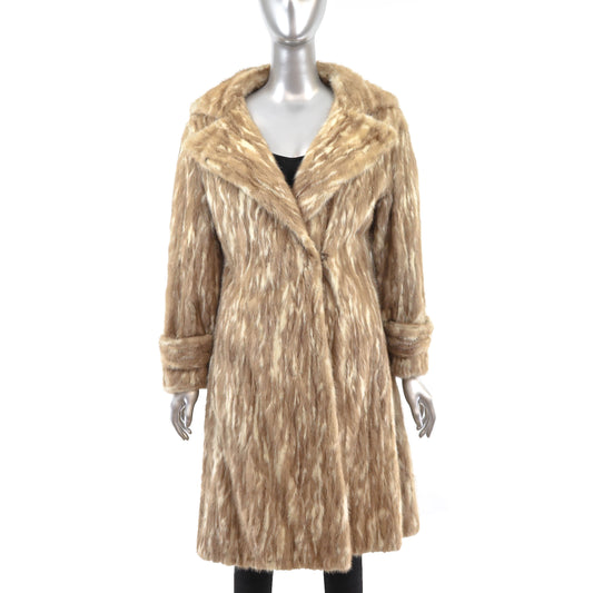 Autumn Haze Tourmaline Mink Coat- Size S