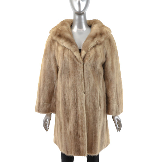 Autumn Haze Mink Coat- Size XL