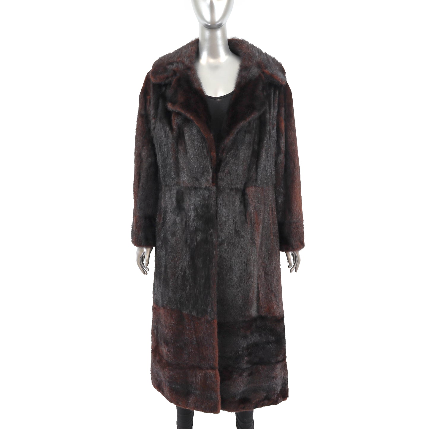 Brown Mink Coat- Size S