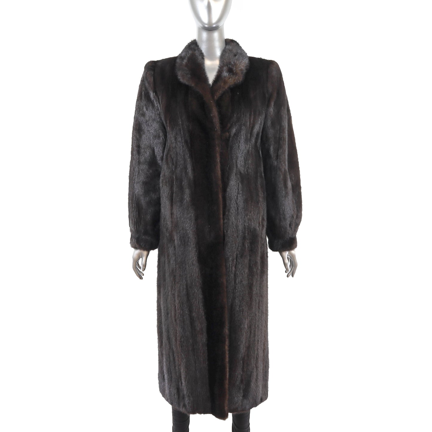 Mahogany Mink Coat- Size S