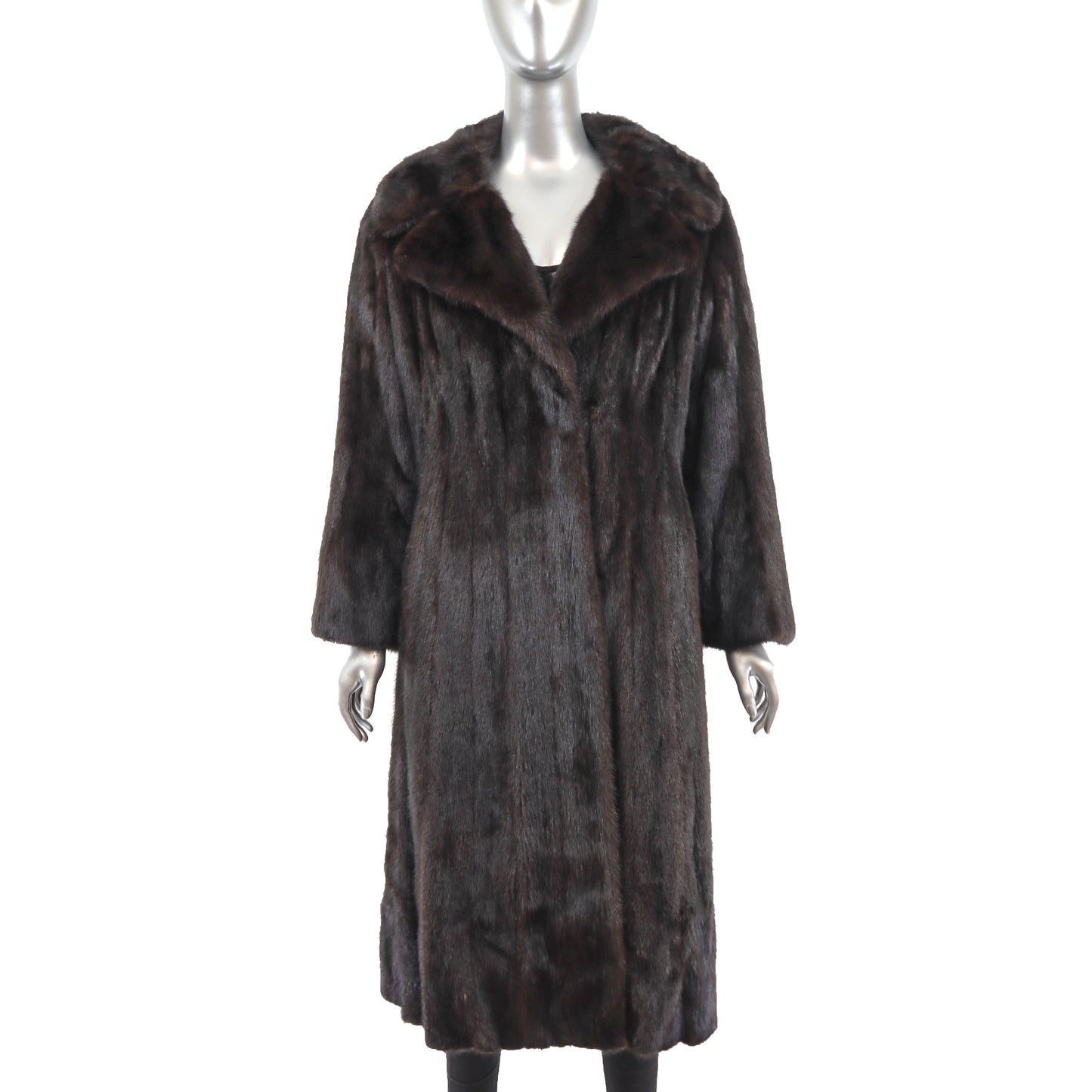 Mahogany Mink Coat- Size S