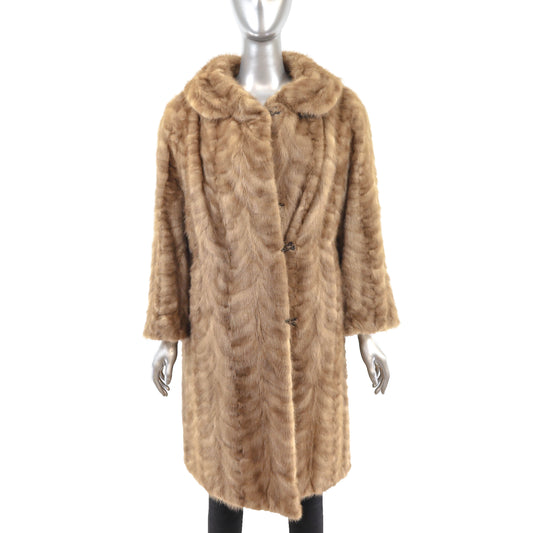 Section Mink Coat- Size XL