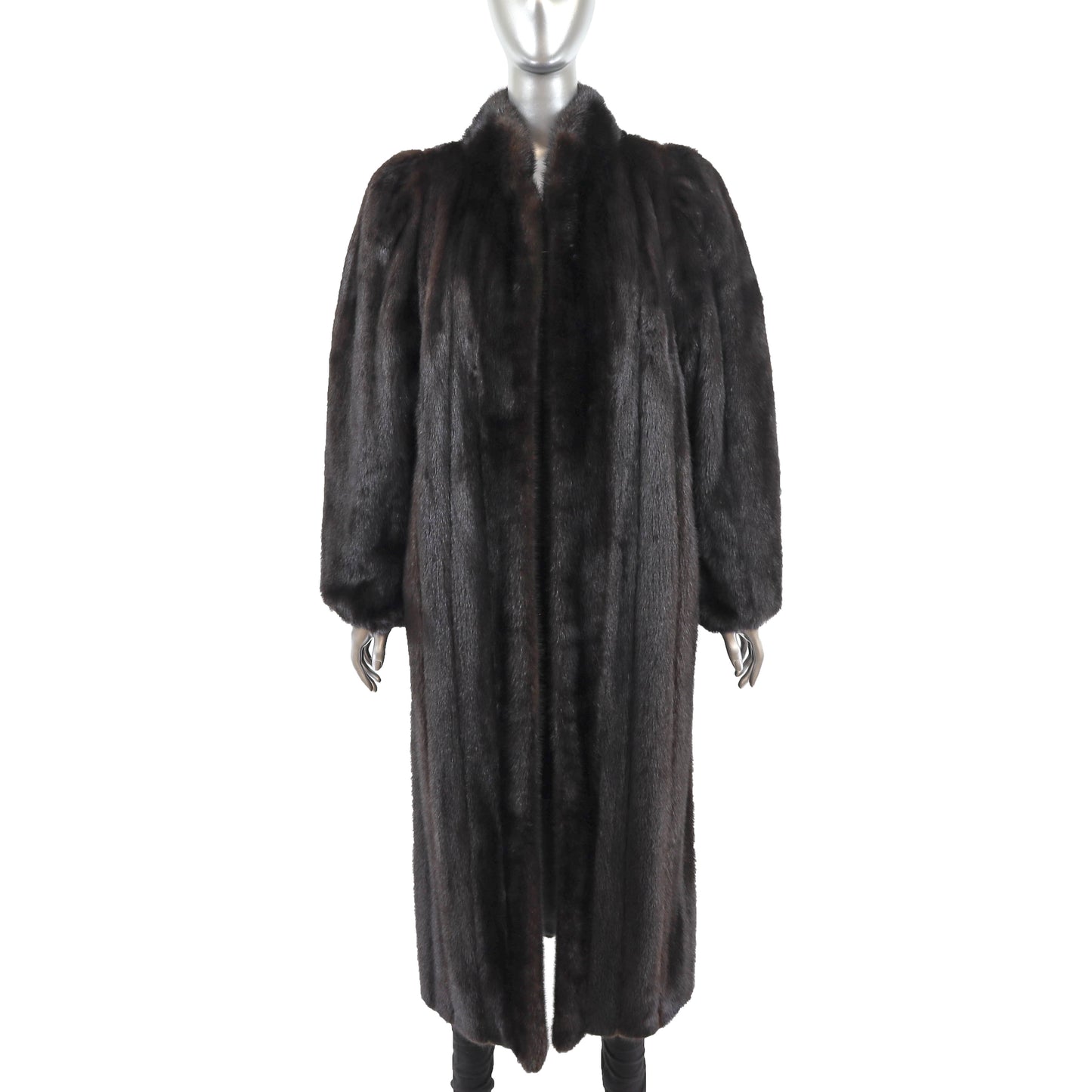 Mahogany Mink Coat- Size M