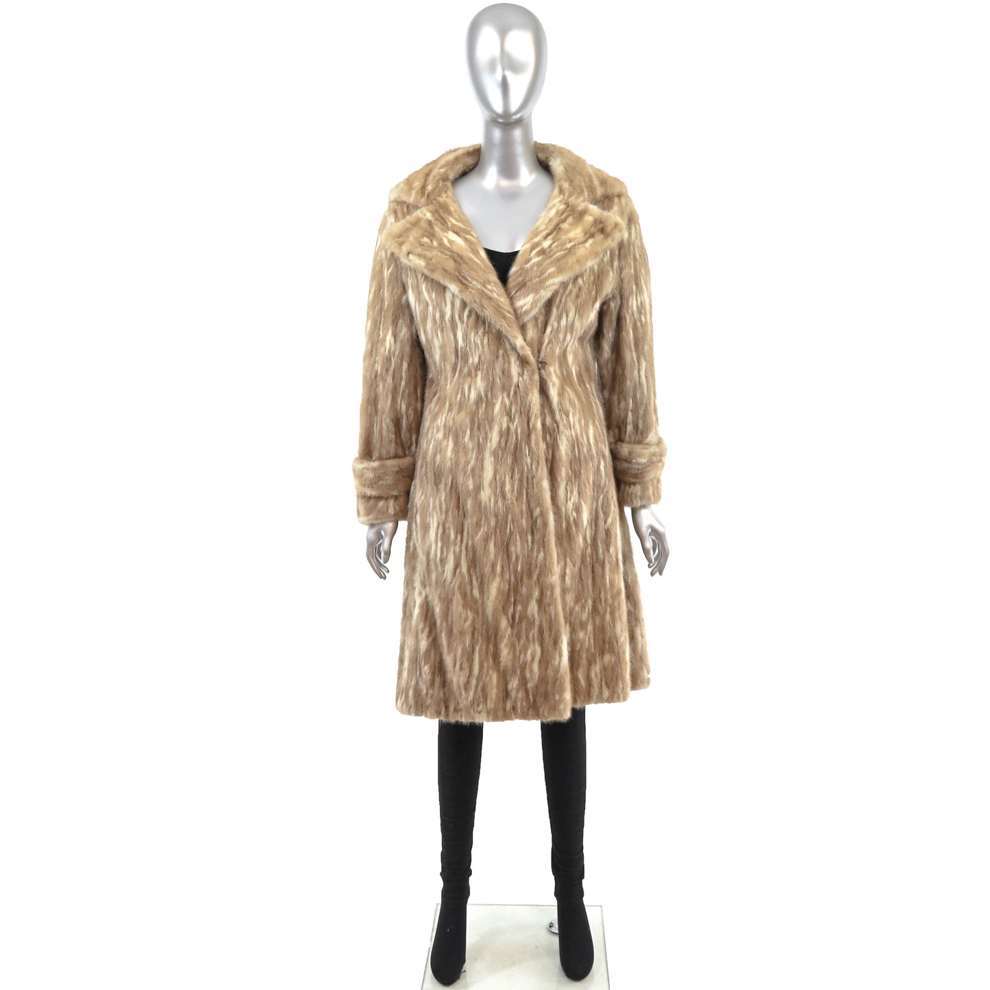 Autumn Haze Tourmaline Mink Coat- Size S