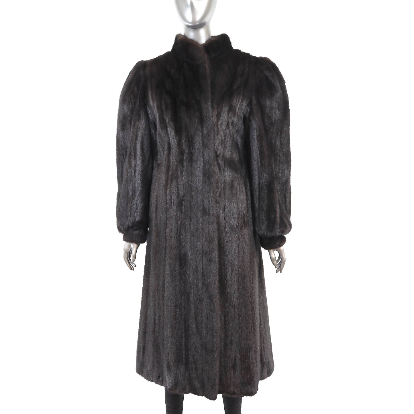 Mahogany Mink Coat- Size L