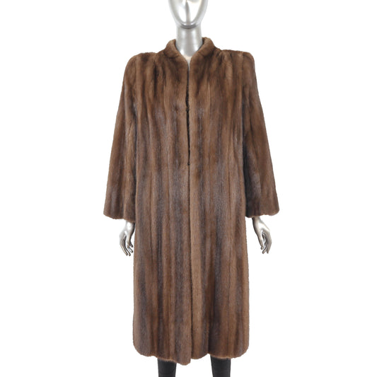 Neiman Marcus Brown Mink Coat- Size M