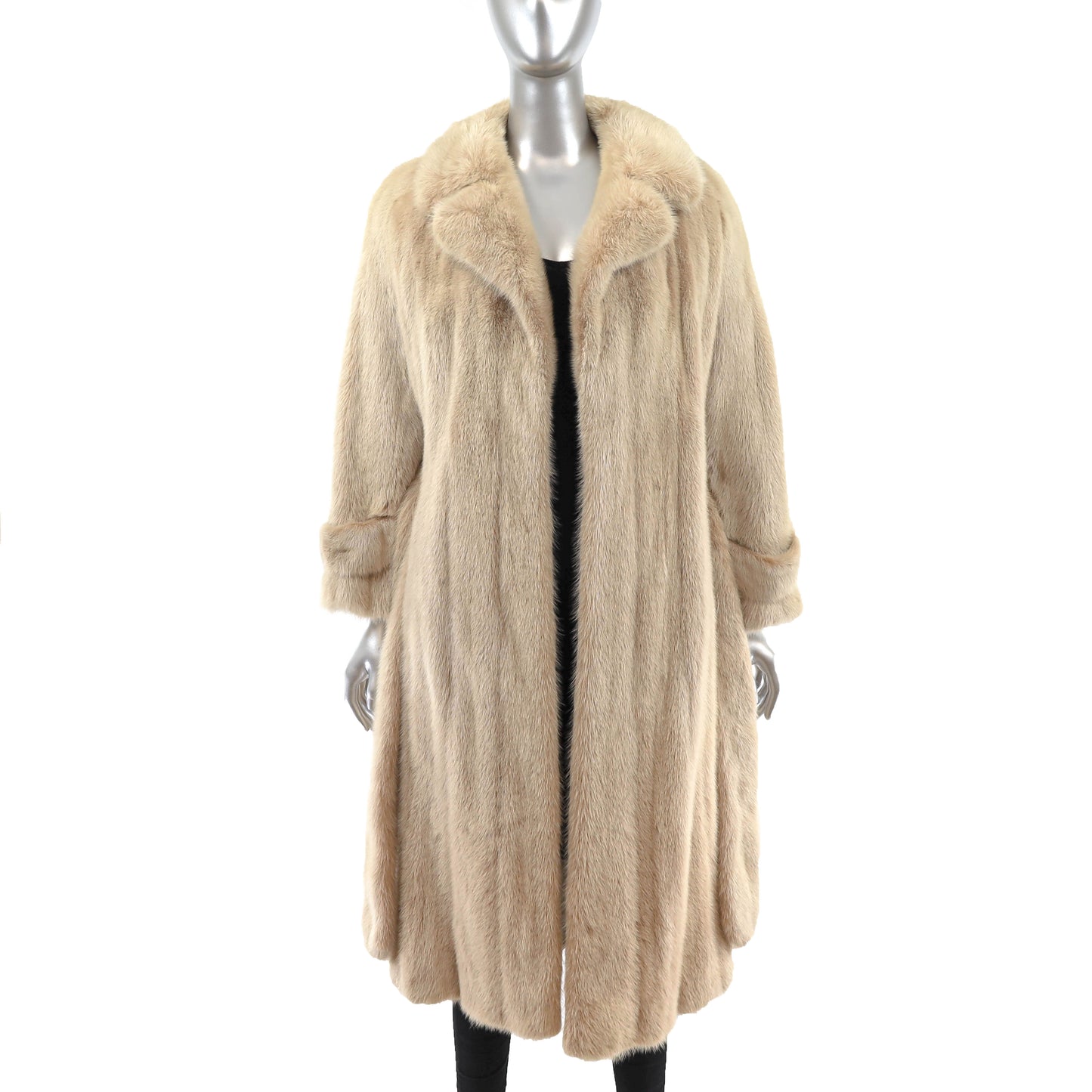 Blonde Mink Coat- Size S