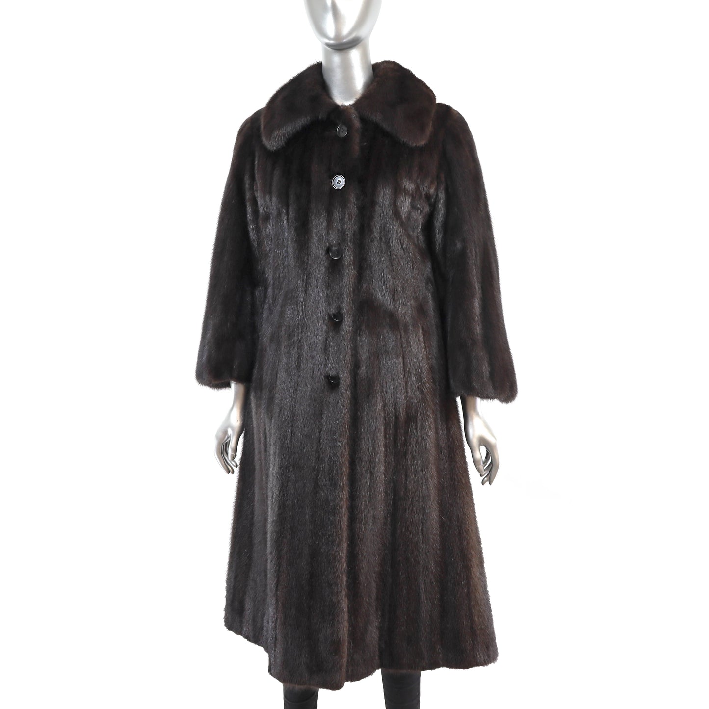 Mahogany Mink 7/8 Coat- Size M