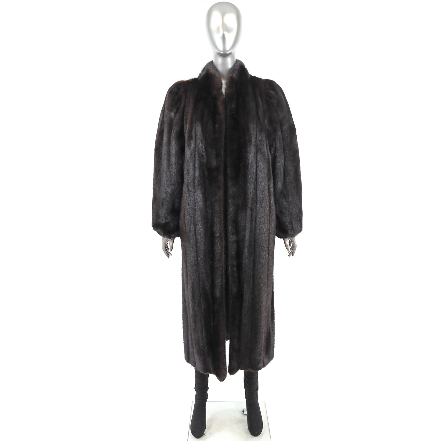 Mahogany Mink Coat- Size M