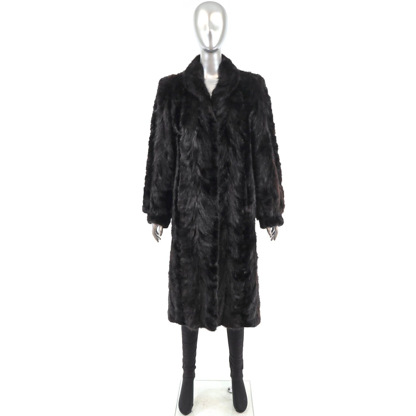 Ranch Section Mink Coat- Size S