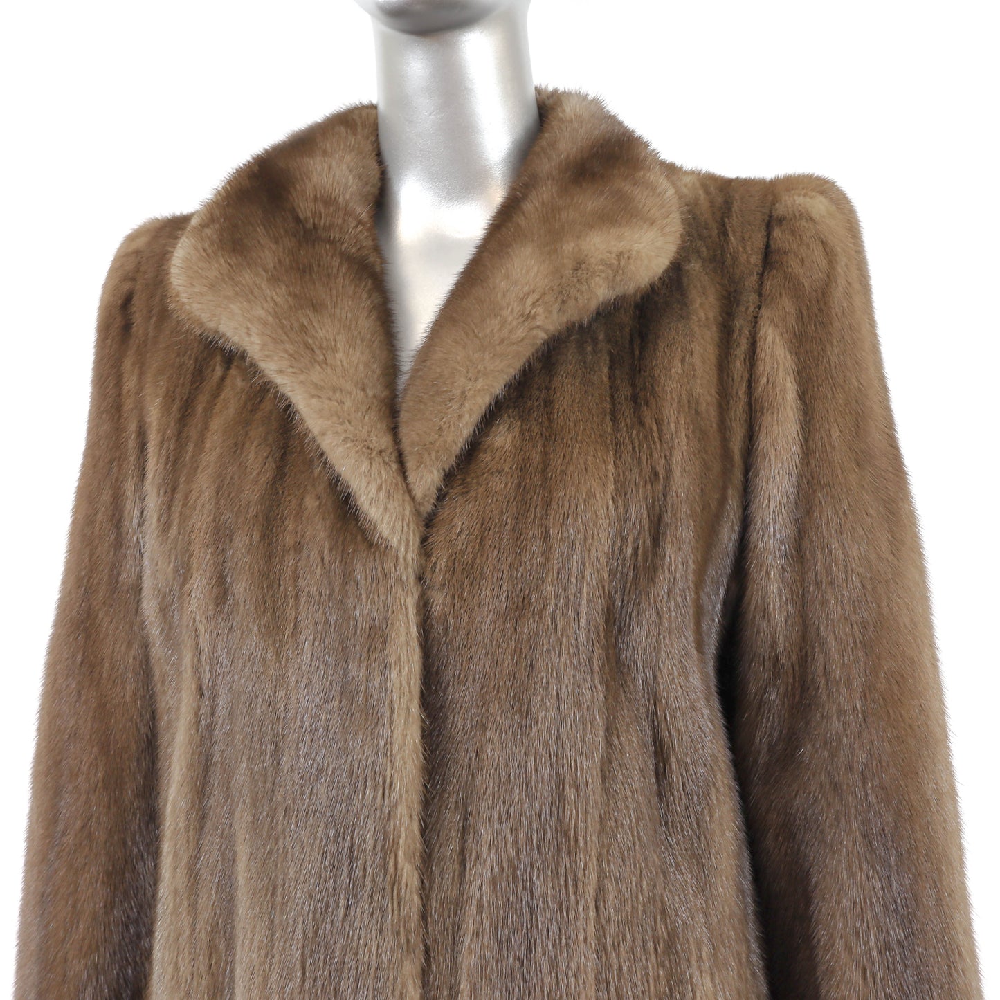 Neiman Marcus Brown Mink Coat- Size M