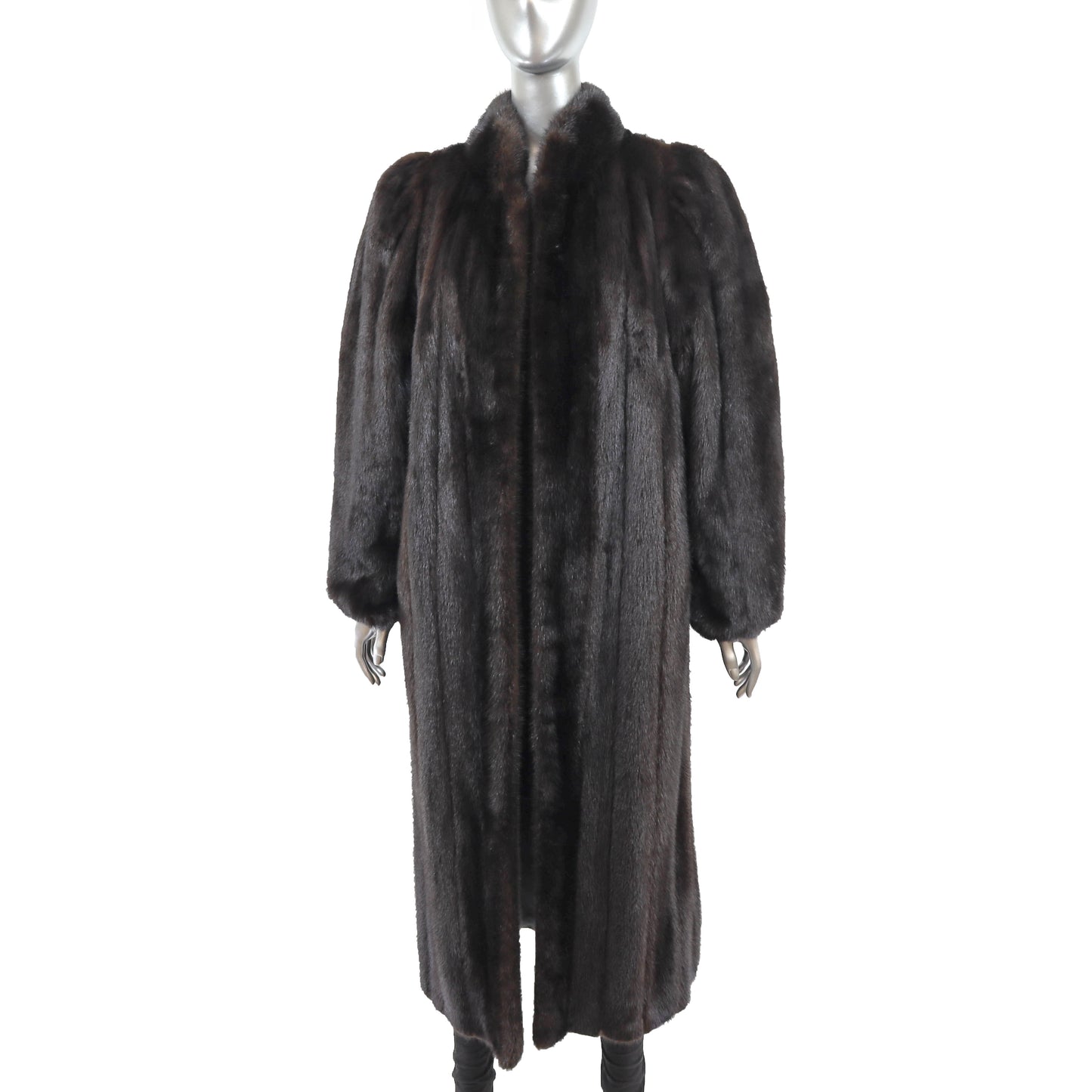 Mahogany Mink Coat- Size M