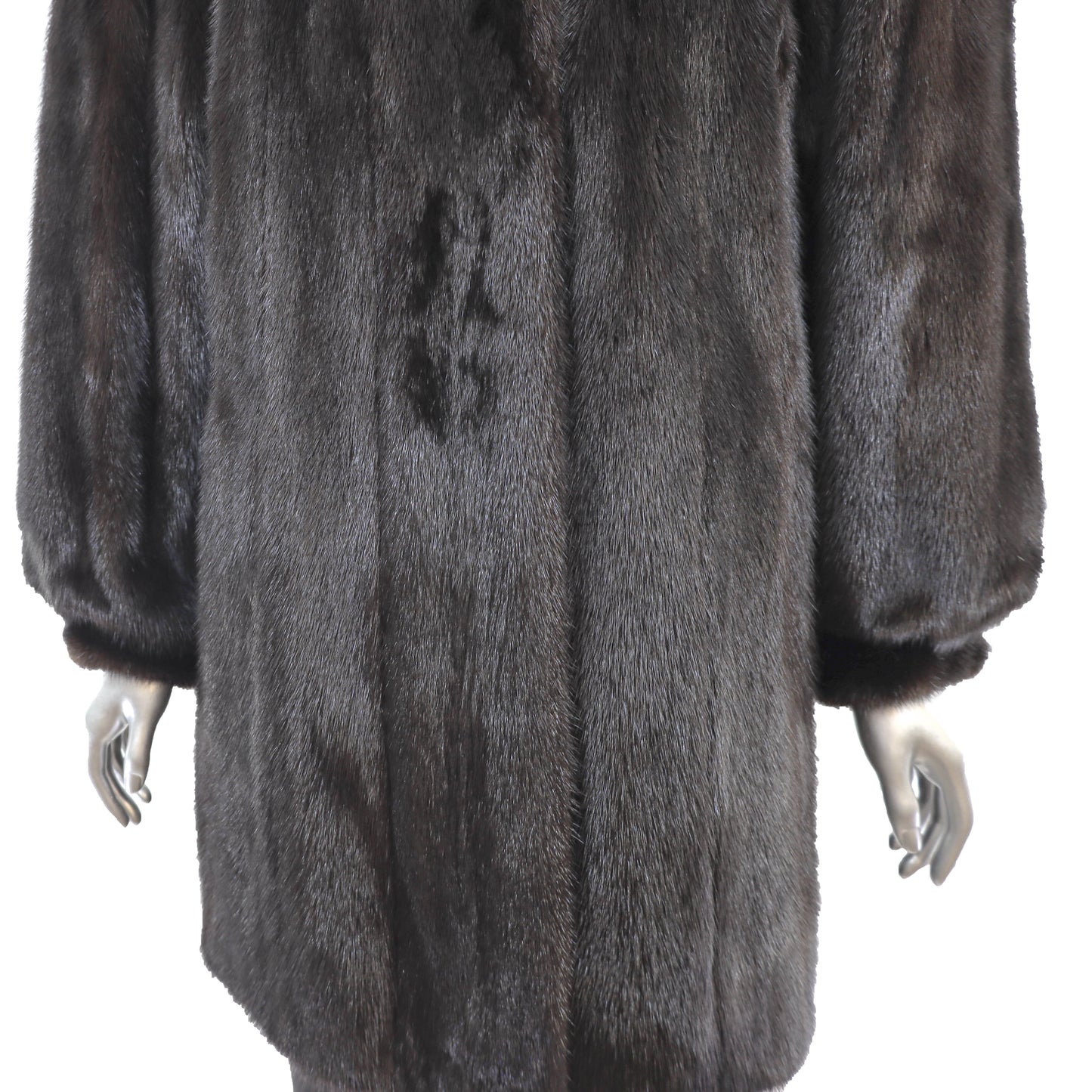 Ranch Mink 3/4 Coat- Size M