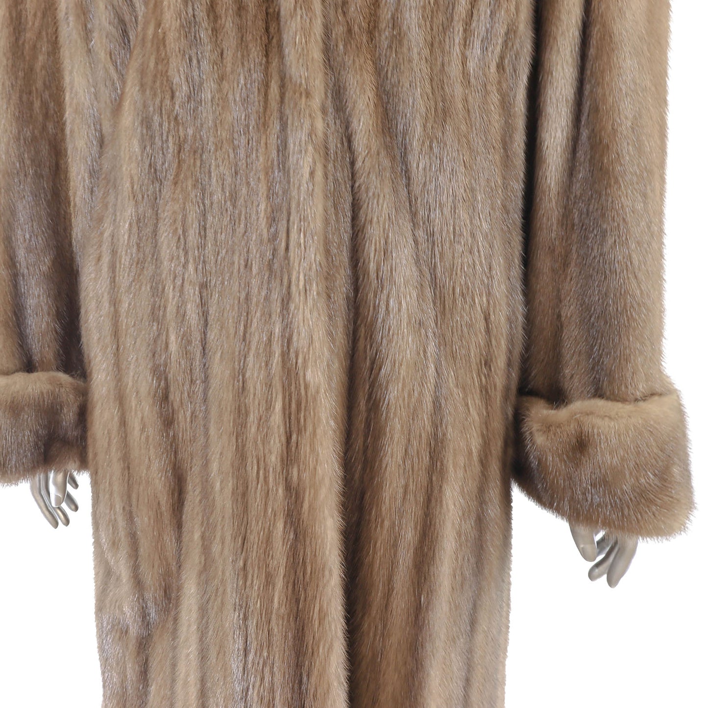 Light Brown Mink Coat- Size M