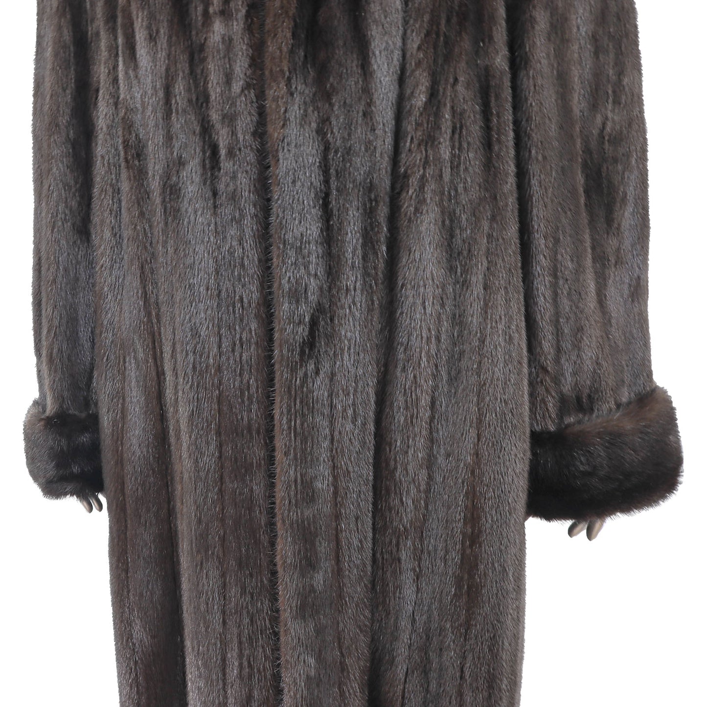 Dark Brown Mink Coat- Size XXL