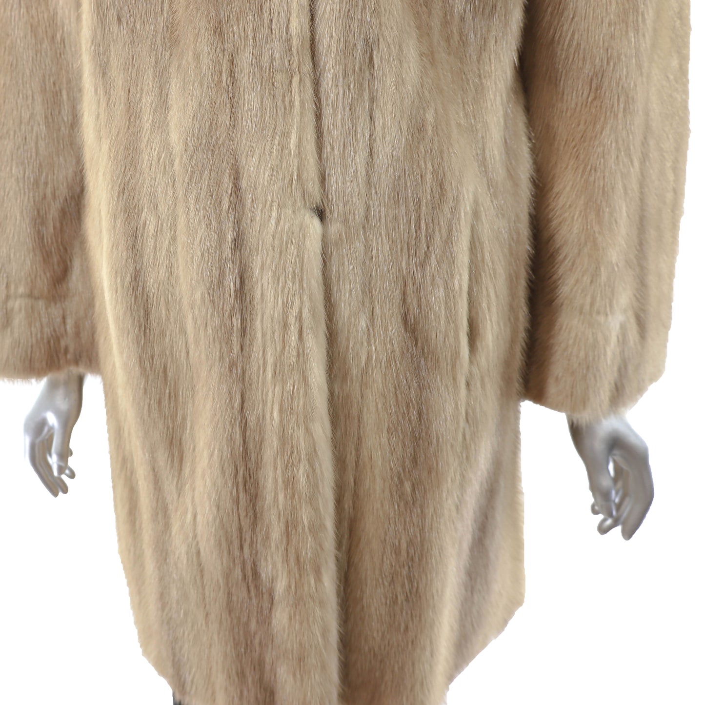 Light Brown Mink Coat- Size XL