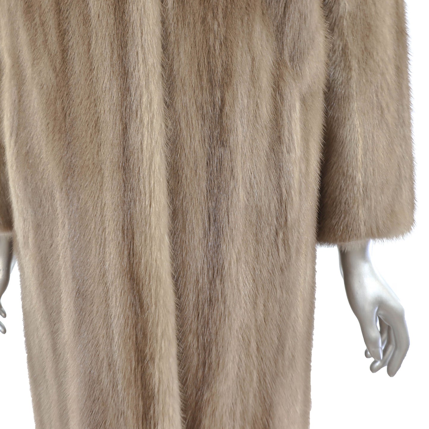 Light Brown Mink Coat- Size M