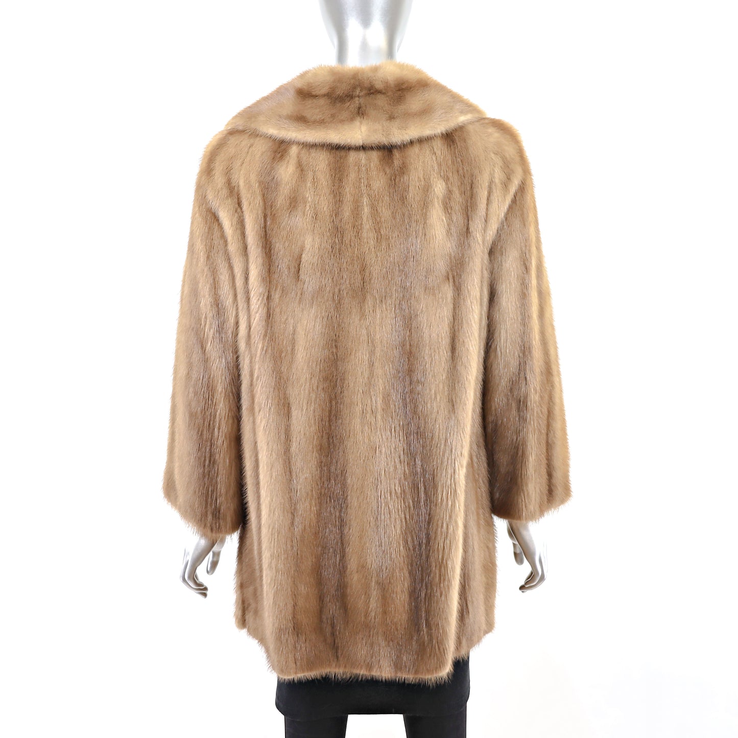 Autumn Haze Mink 3/4 Coat- Size M