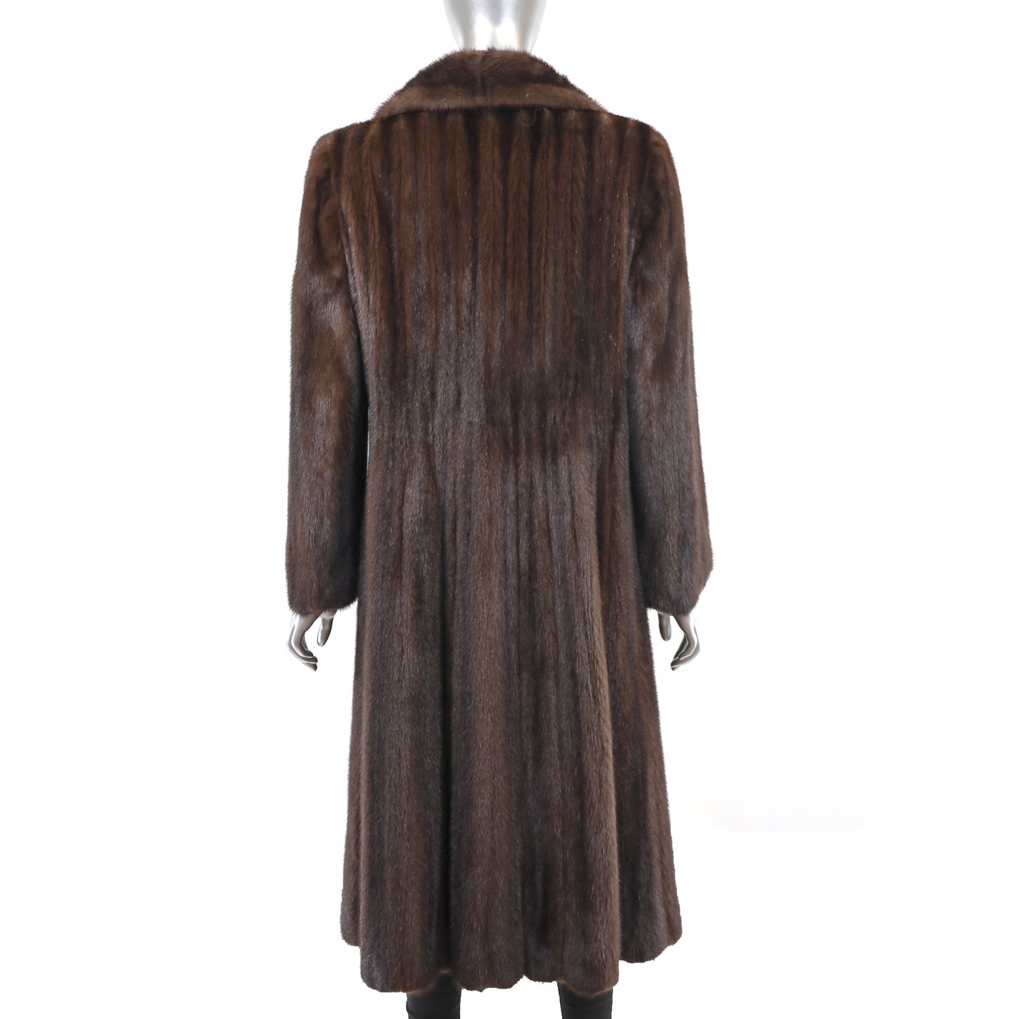 Brown Mink Coat- Size S