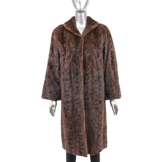 Section Lunaraine Mink Coat- Size L