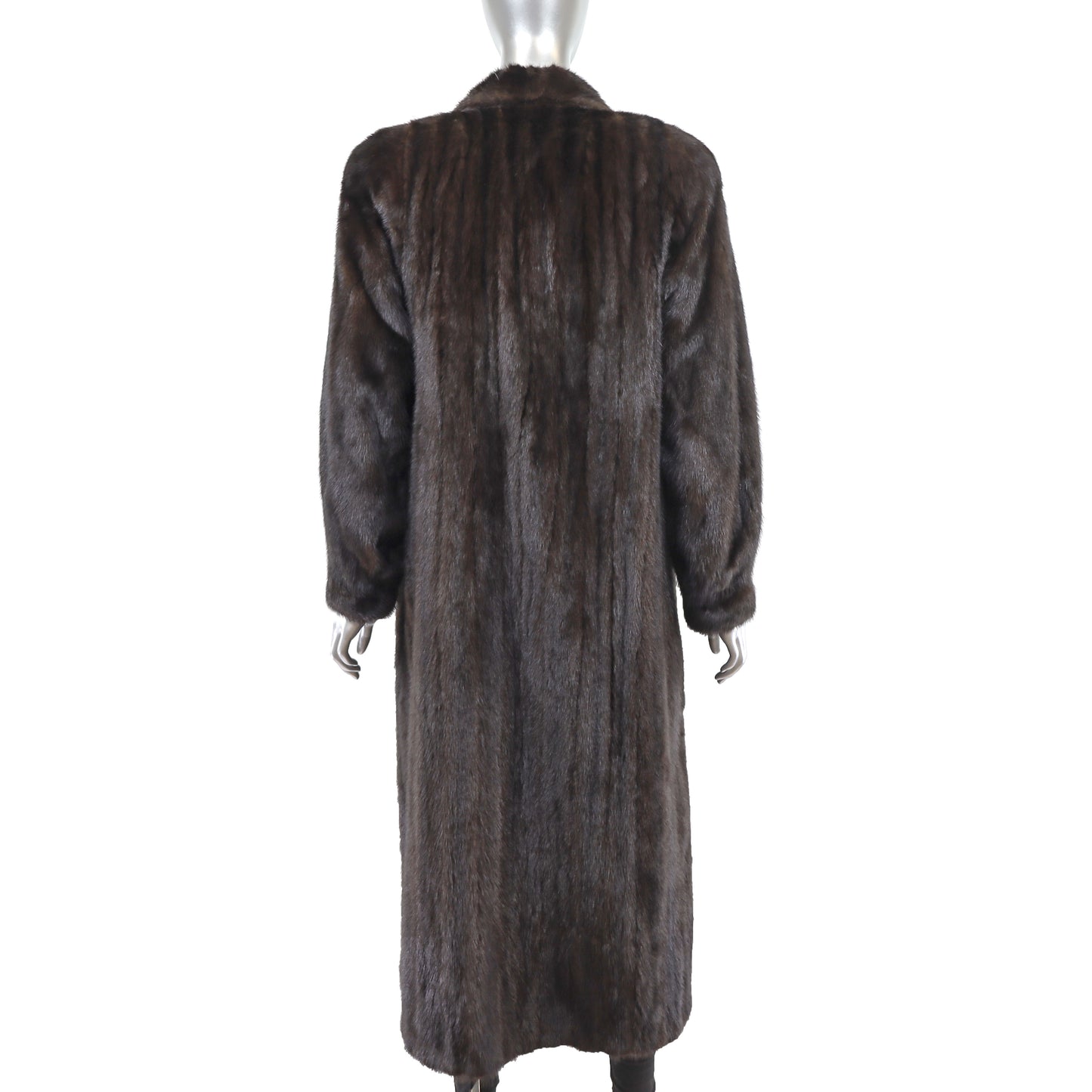 Mahogany Mink Coat- Size L