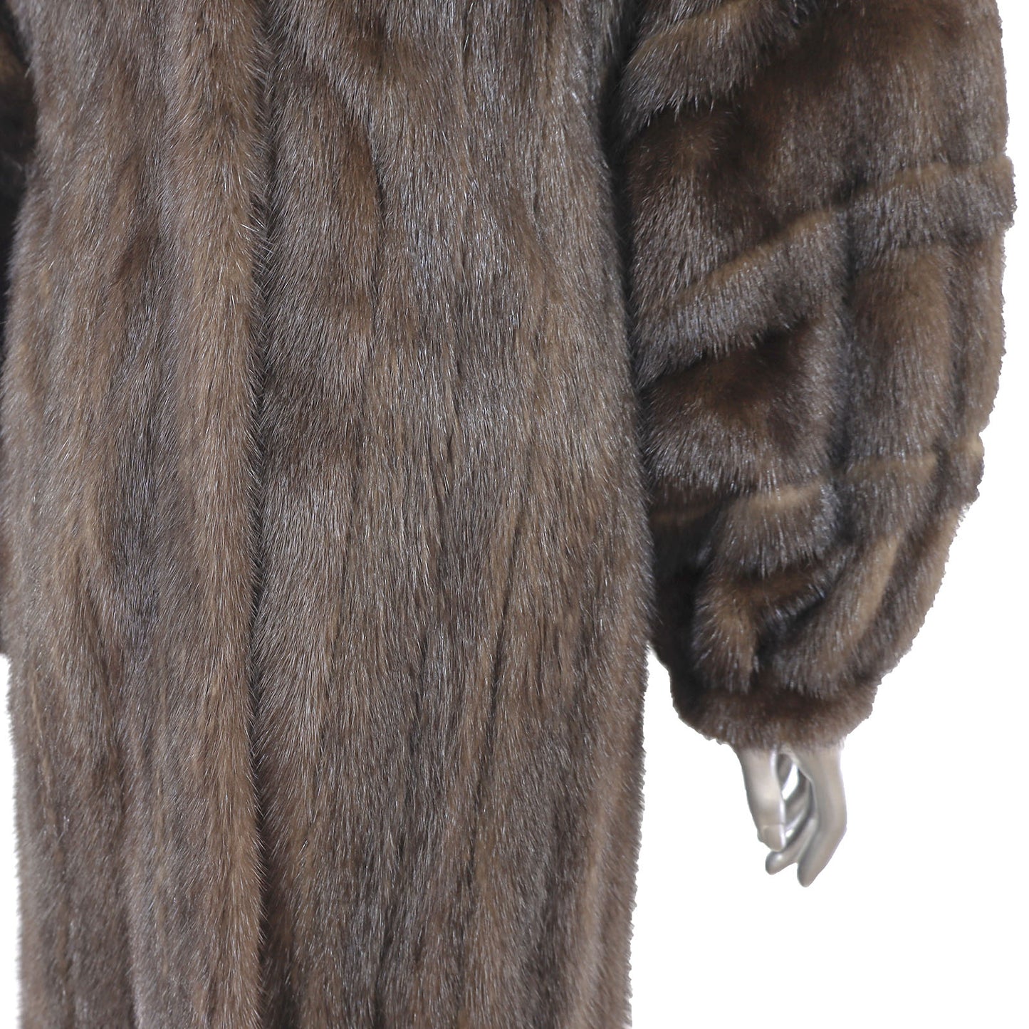 Mahogany Mink Coat- Size M