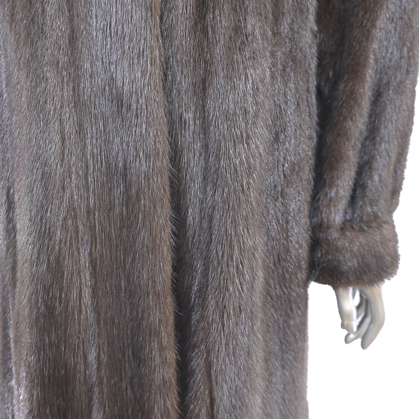 Brown Mink Coat- Size XL