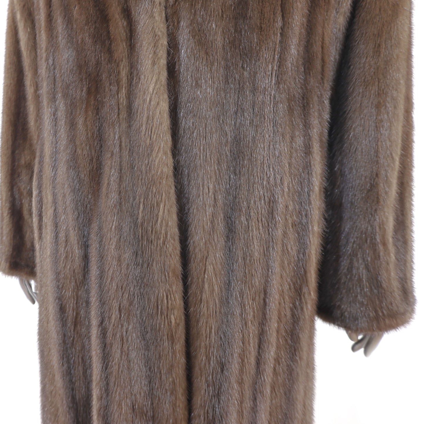 Brown Mink Coat- Size XL