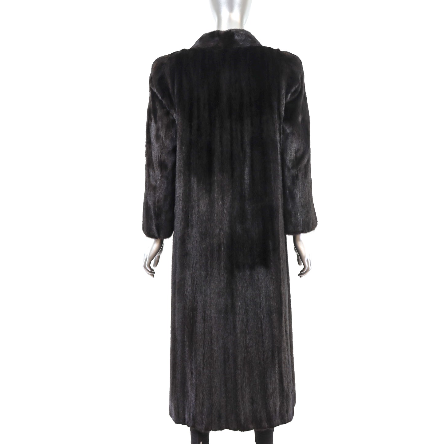 Black Mink Coat- Size M