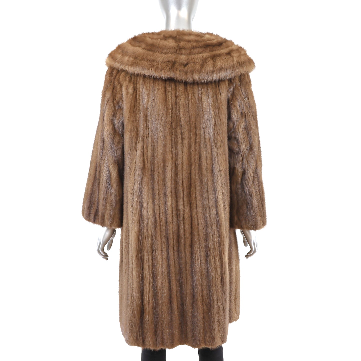 Demi Buff Mink Coat- Size M