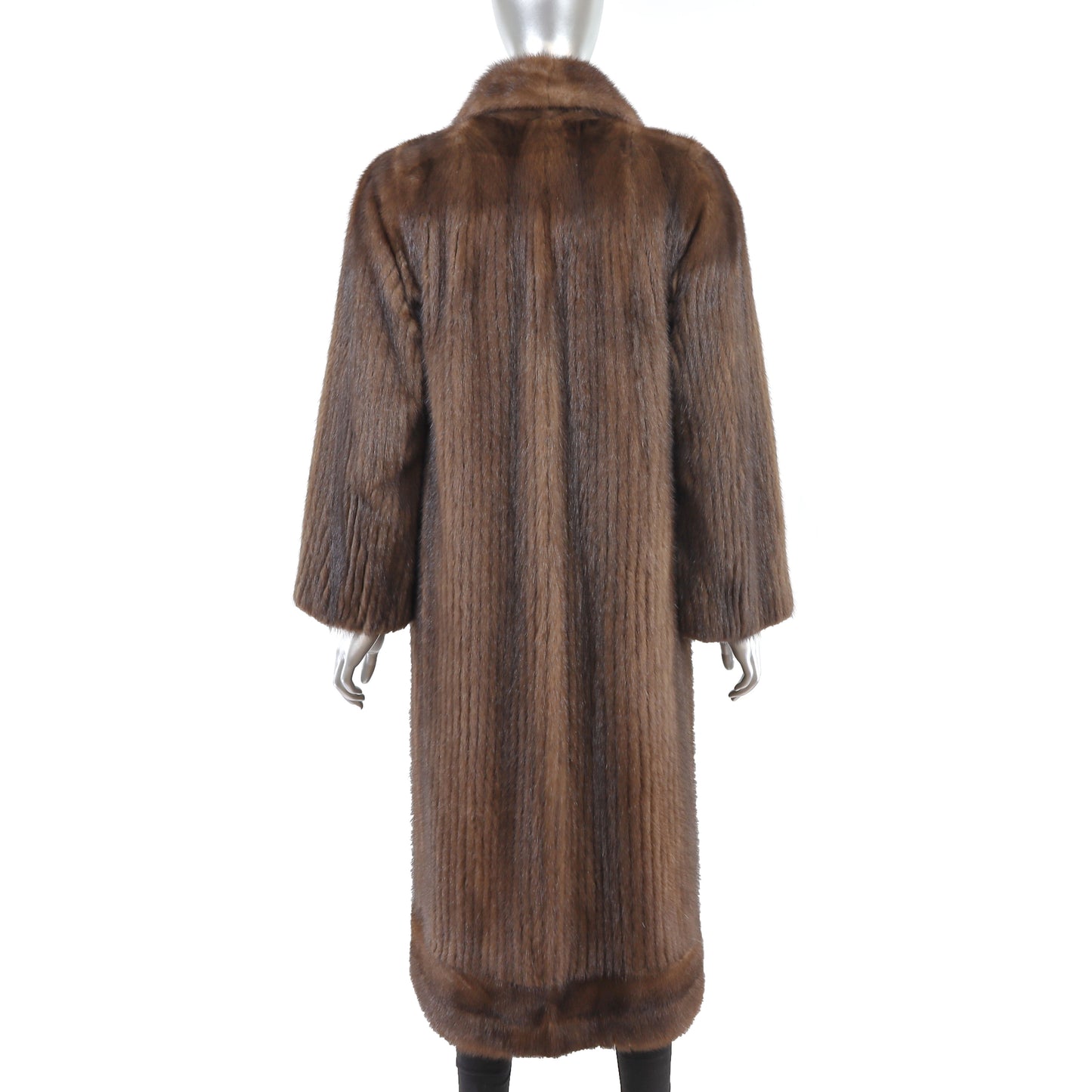 Brown Mink Coat- Size S