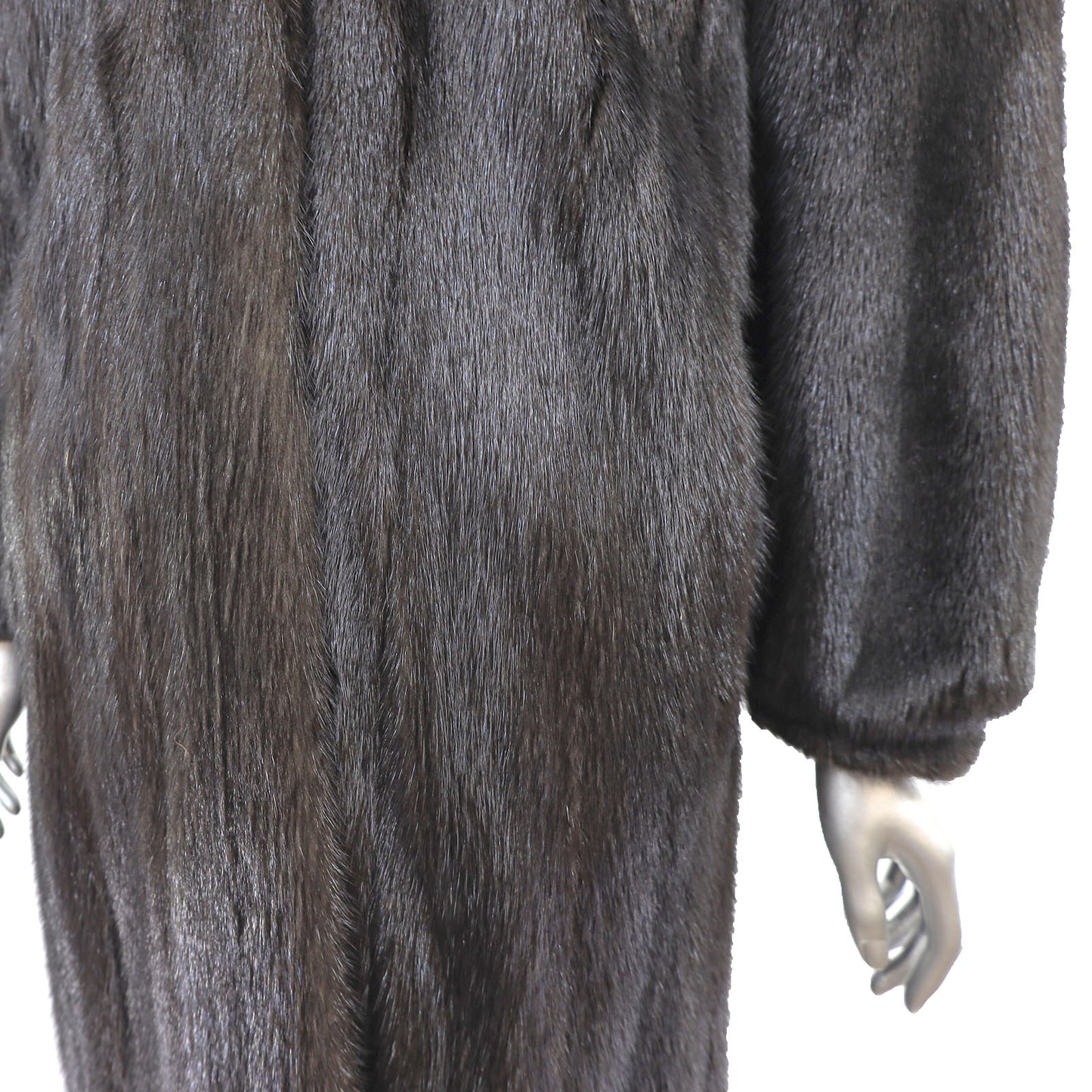 Dark Brown Mink Coat- Size M