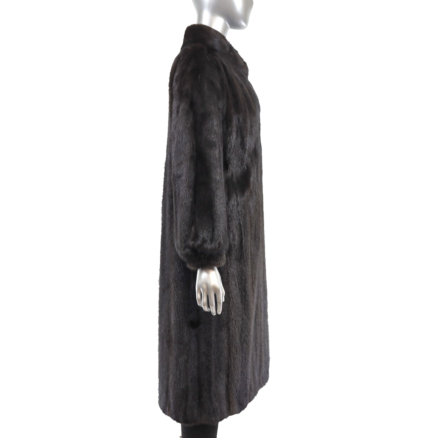 Dark Brown Mink Coat- Size M