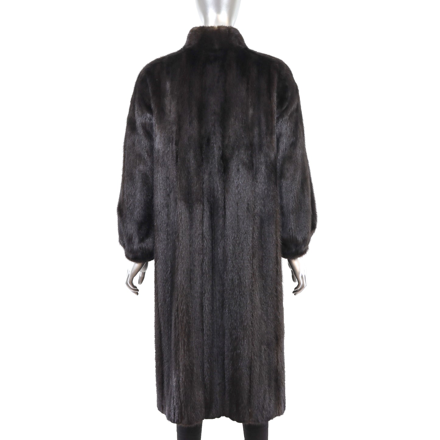 Dark Brown Mink Coat- Size M