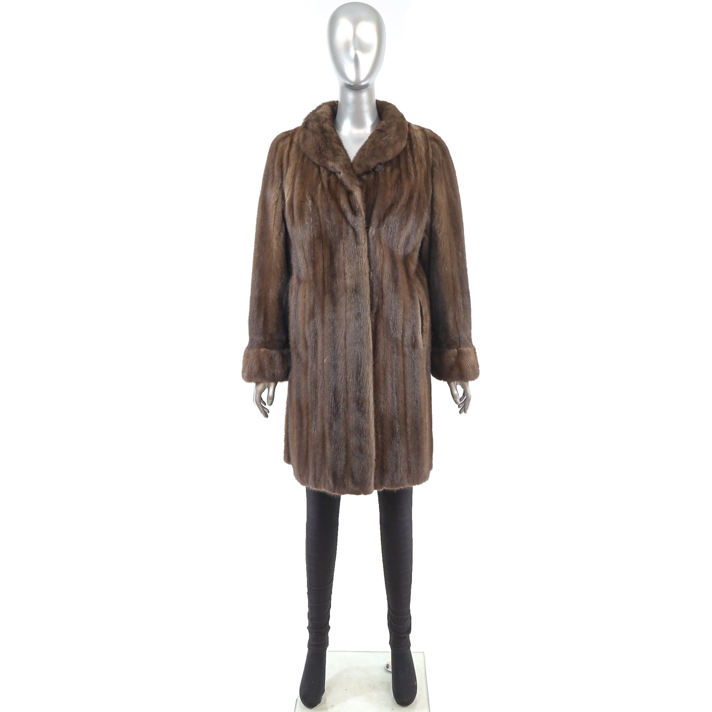 Lunaraine Mink Coat- Size L