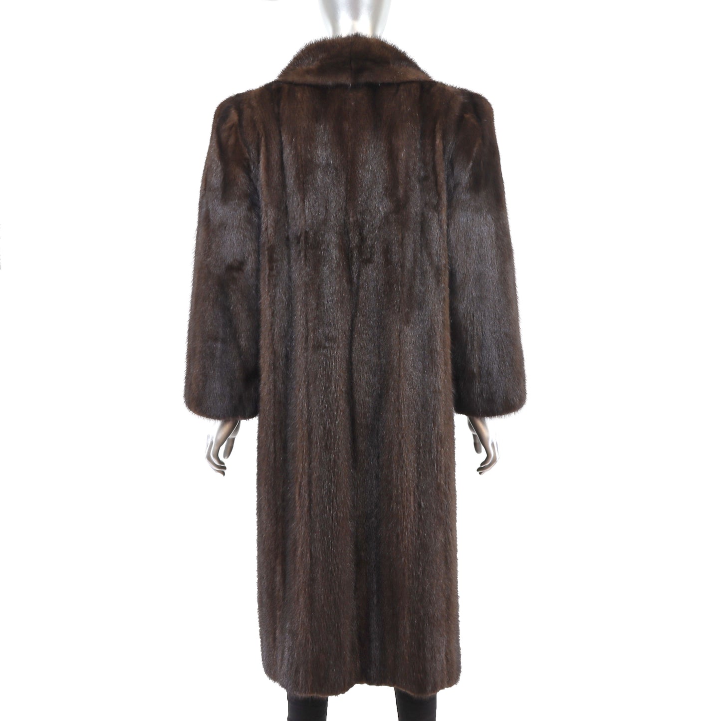 Mahogany Mink Coat- Size M