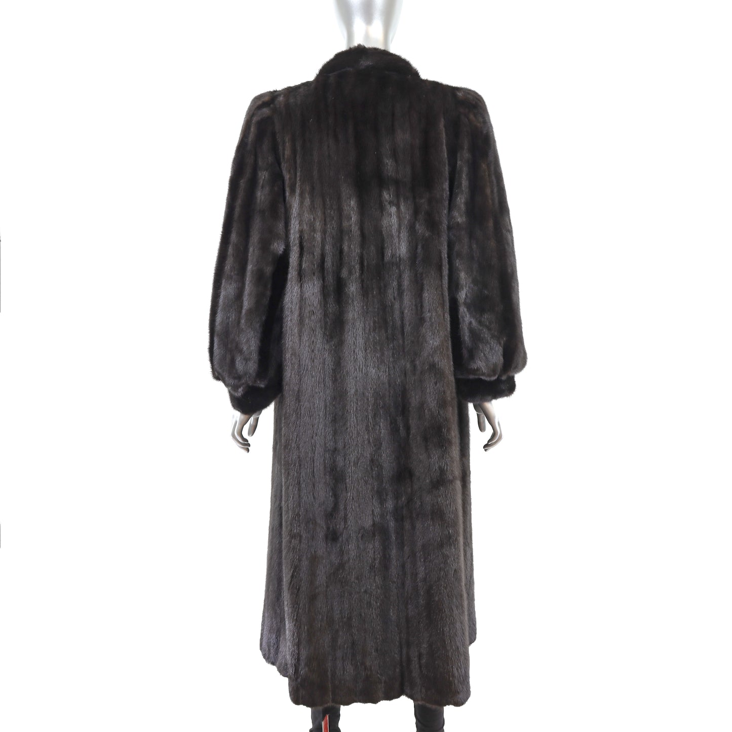 Black Mink Coat- Size M