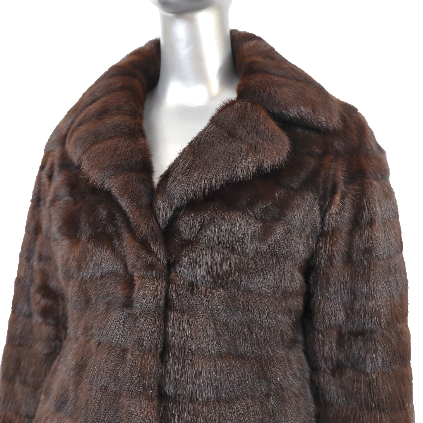 Chinese Mink 7/8 Coat- Size XS