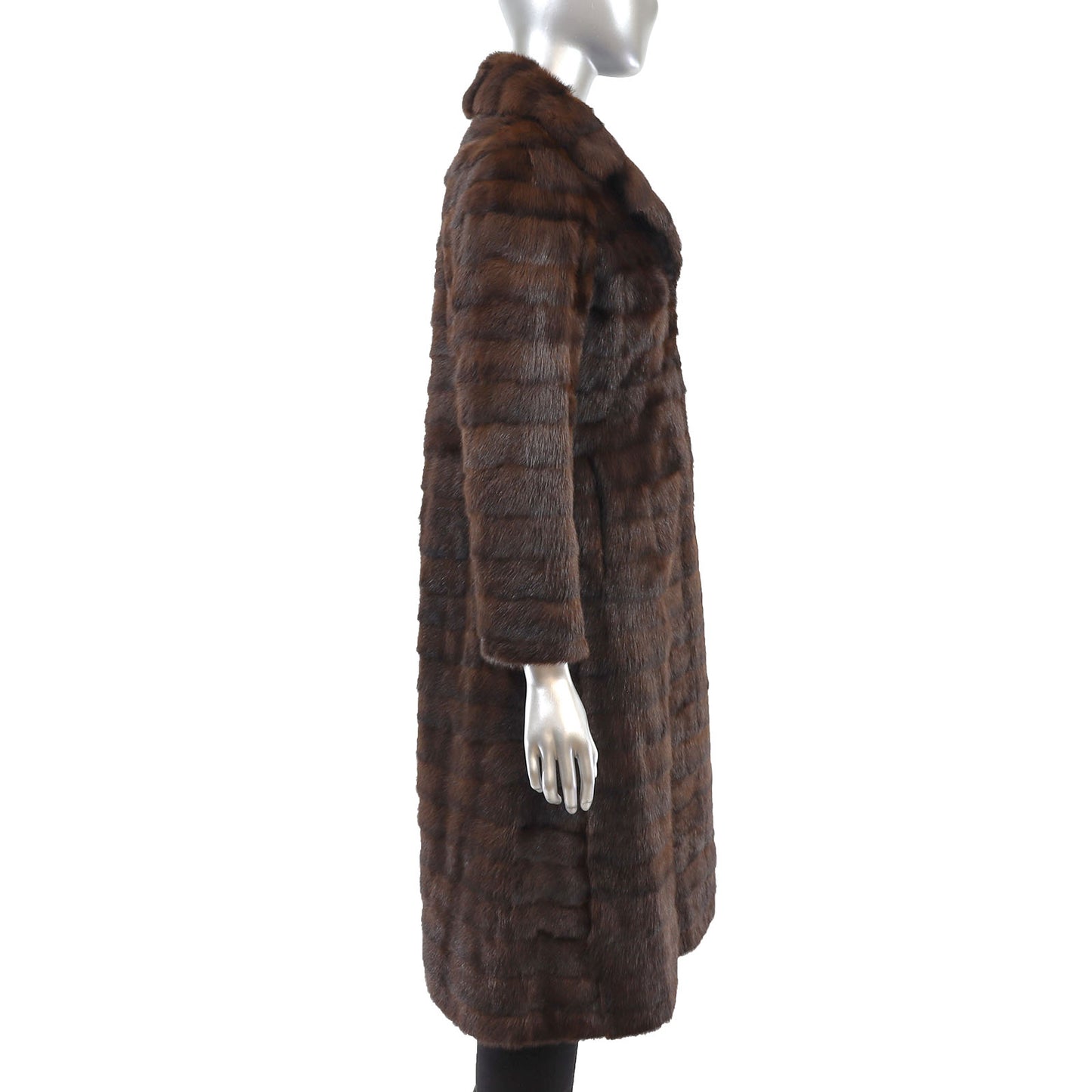 Chinese Mink 7/8 Coat- Size XS