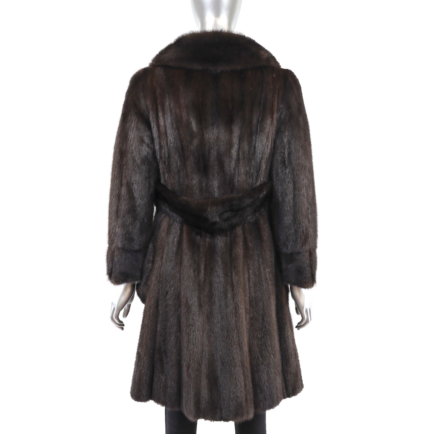 Mahogany Mink 7/8 Coat- Size S