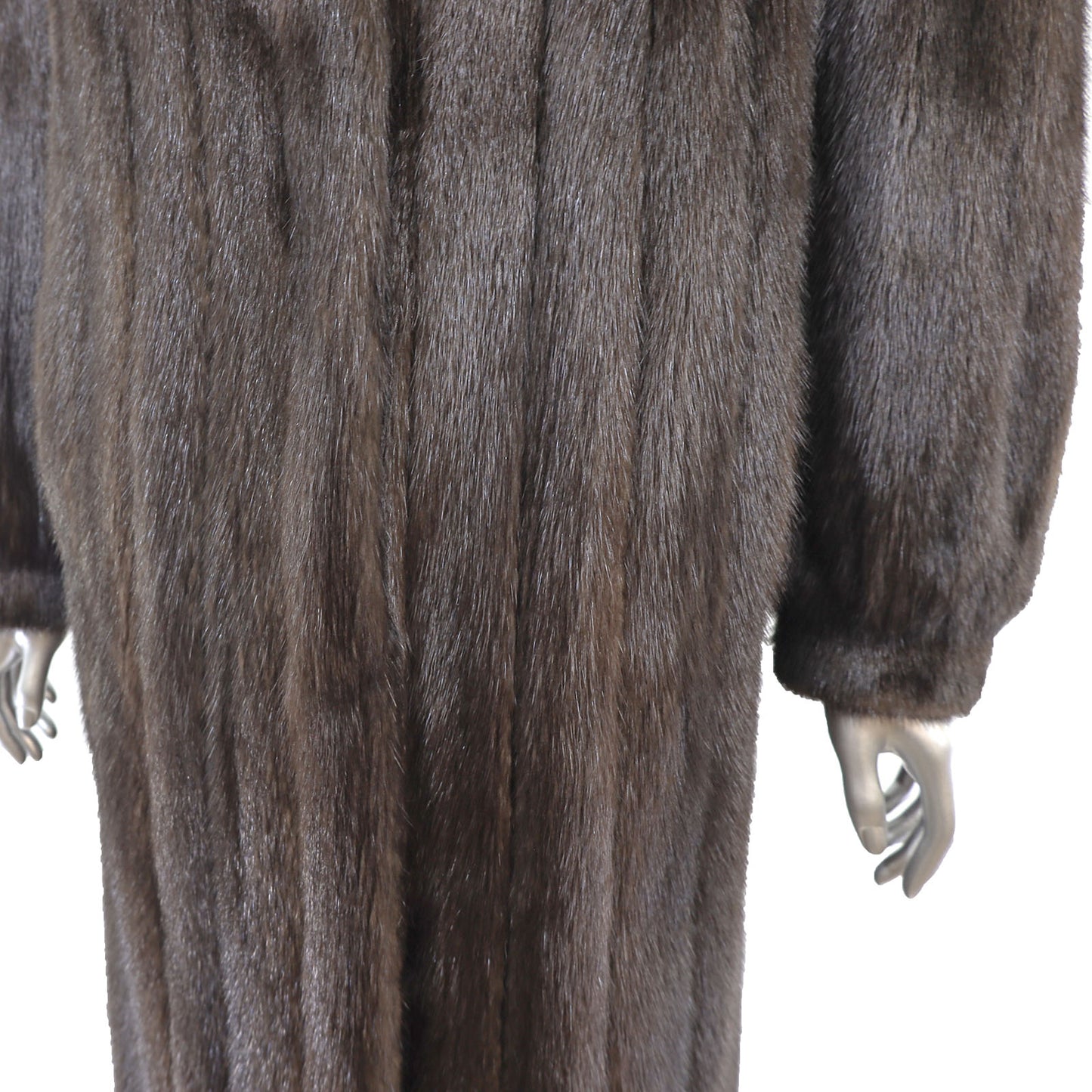 Mahogany Mink Coat- Size M