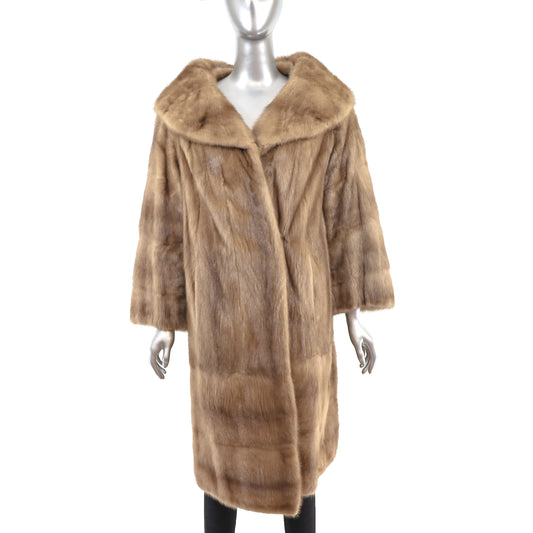 Autumn Haze Mink Coat- Size L