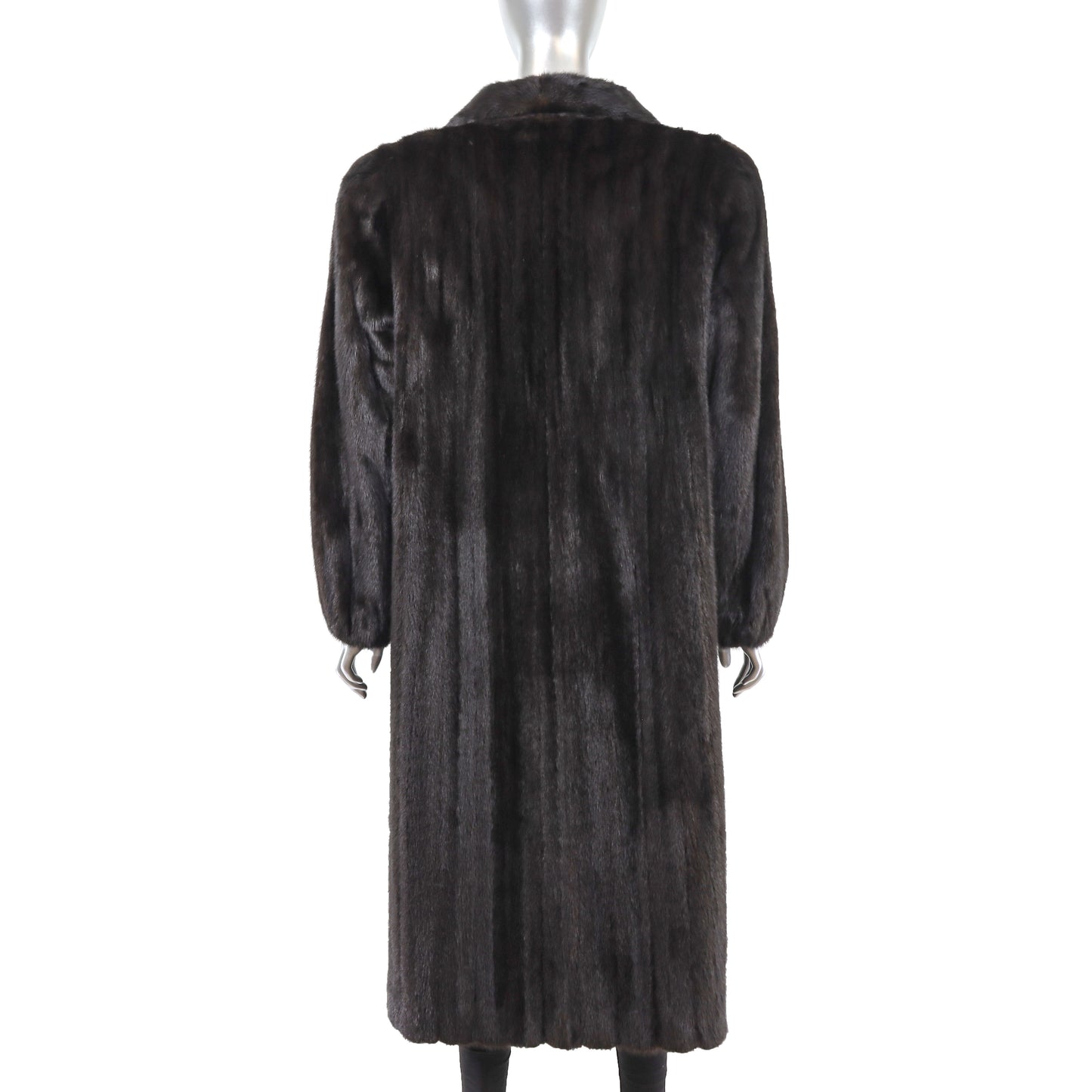 Black Mink Coat- Size L