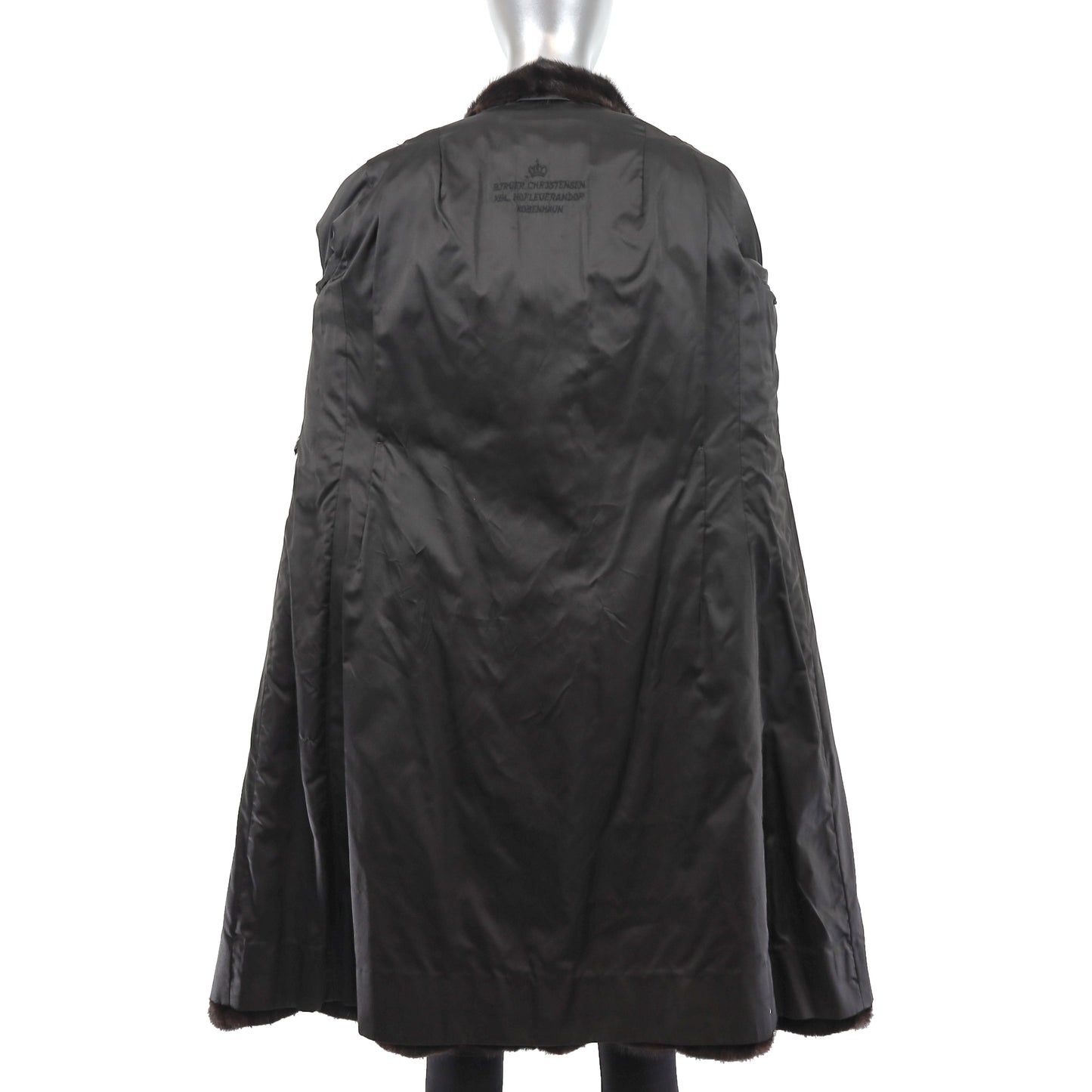 Birger Christensen Black Mink Coat- Size S