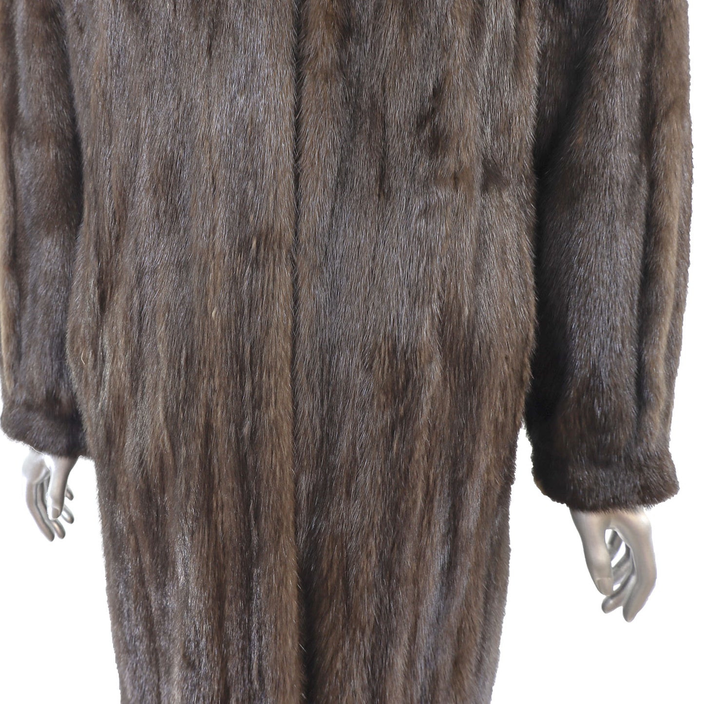 Mahogany Mink Coat- Size M