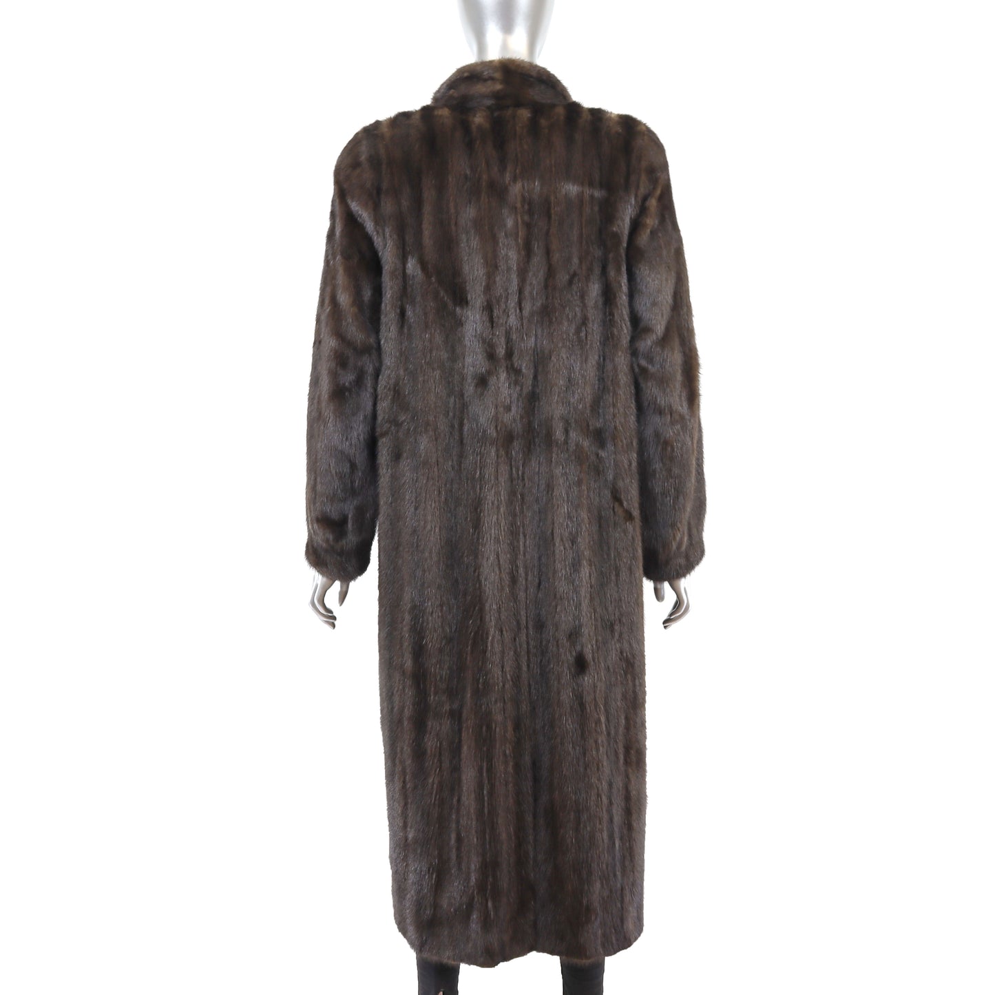 Mahogany Mink Coat- Size M