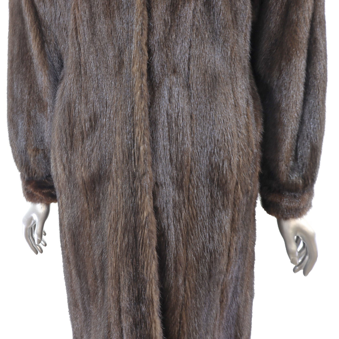 Mahogany Mink Coat- Size S