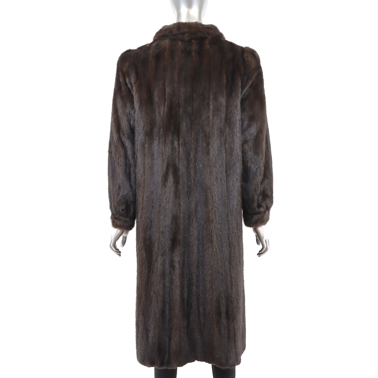 Mahogany Mink Coat- Size S