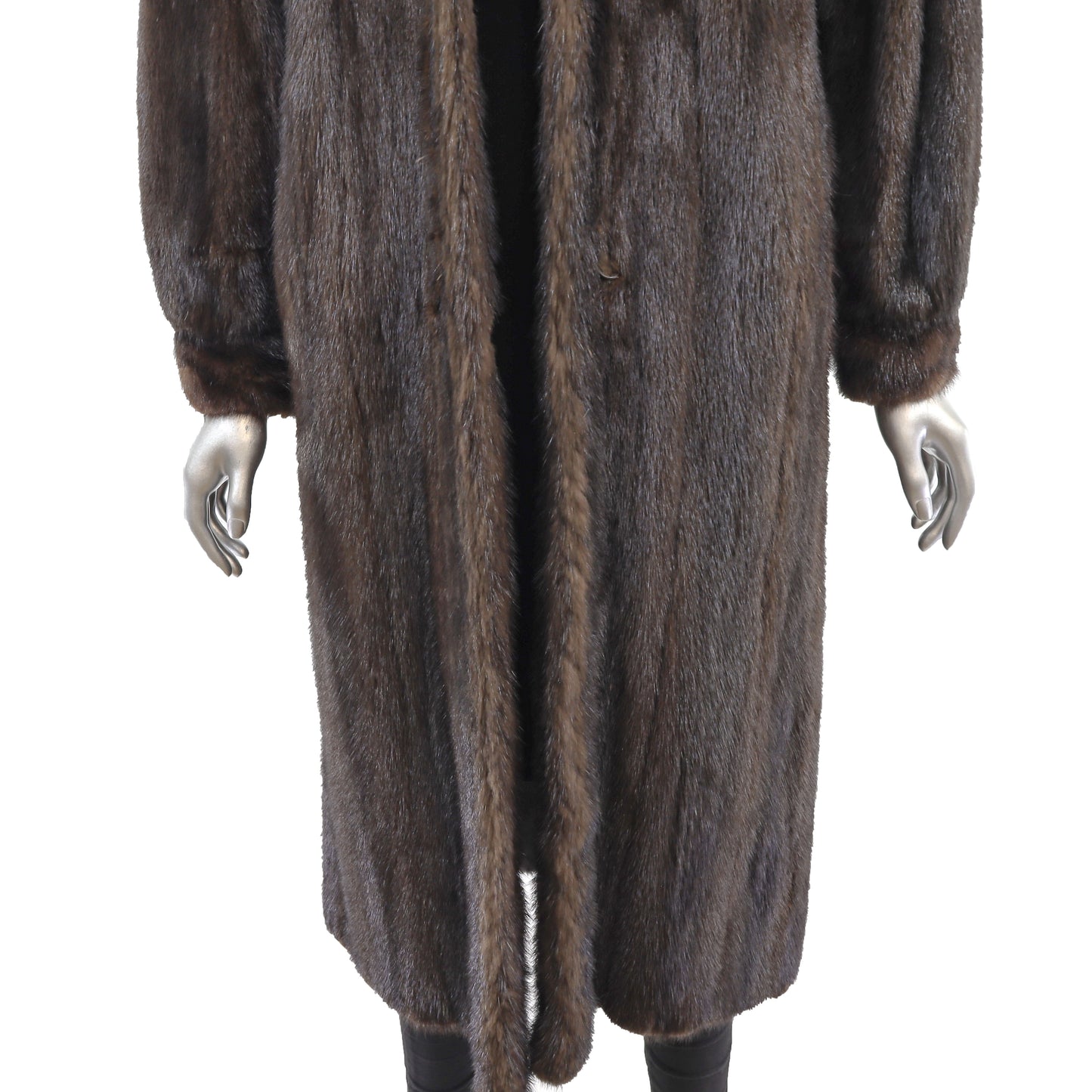 Mahogany Mink Coat- Size S